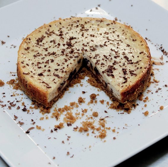 Tiramisu cheesecake, from the book